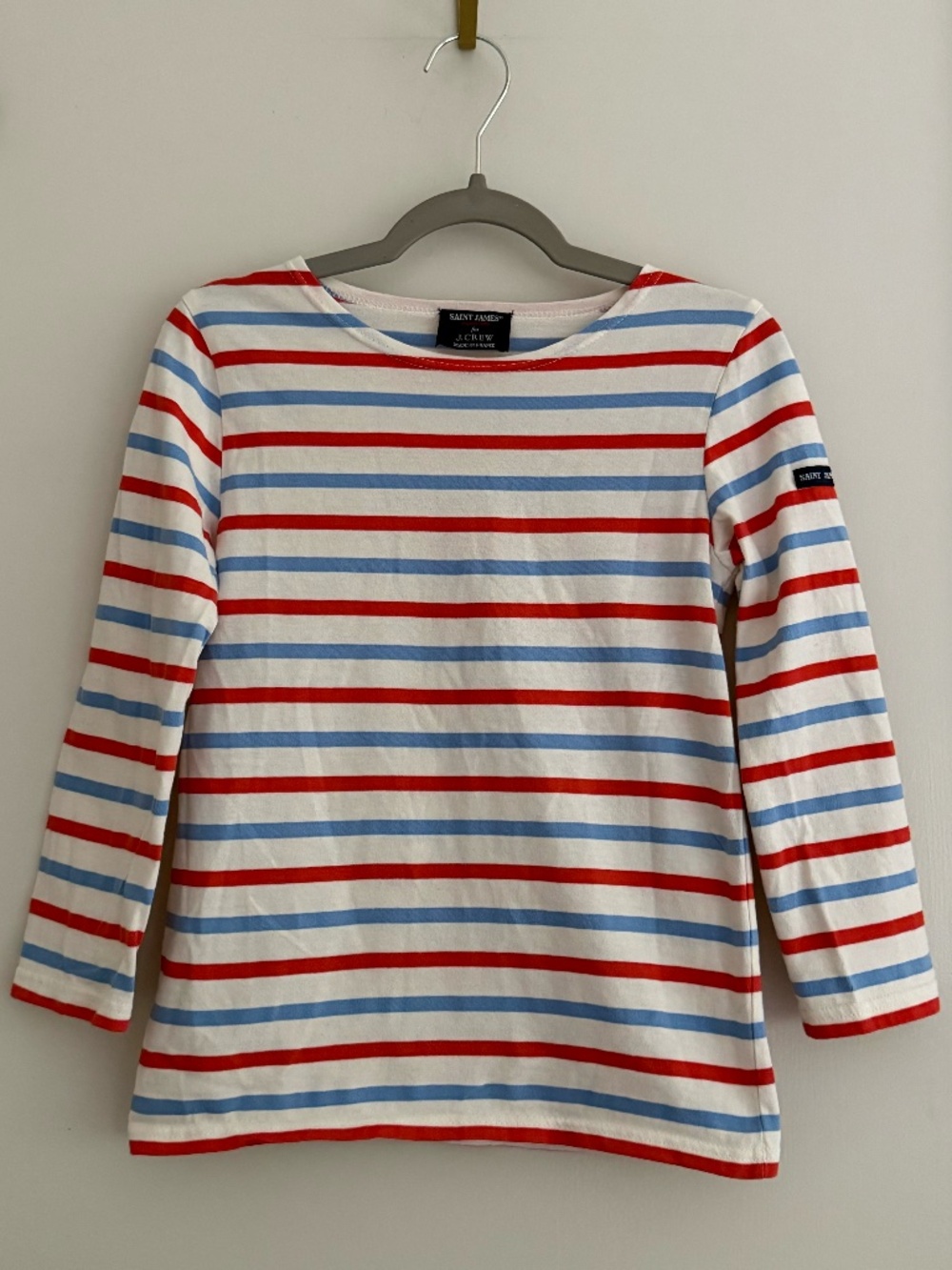 Saint James® X Crewcuts long-sleeve Breton striped T-shirt